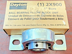 DAYTON 2X900 PILLOW BLOCK BEARING, NEW