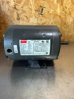 DAYTON 31TT14 GENERAL PURPOSE MOTOR 3 PHASE 3/4 HP 208-230/460V 1725RPM
