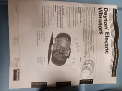 DAYTON ELECTRIC VIBRATOR