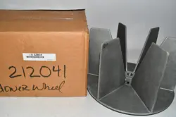 NEW DAYTON 2ZB35 REPLACEMENT BLOWER WHEEL 13 1/2 IN DIA, CW/CCW, ALUMINUM WHEEL,