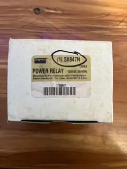 DAYTON POWER RELAY 5X847N