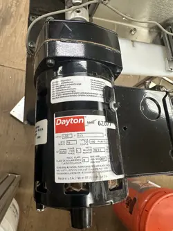 DAYTON 6Z077 AC GEARMOTOR, 100 IN-LB MAX. TORQUE, 16 RPM NAMEPLATE RPM, 115V AC