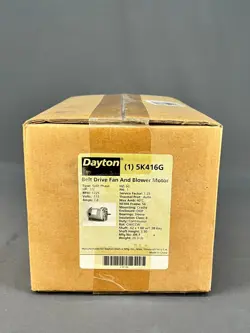 NEW NOS DAYTON 5K416G  1/2 HP, 1725RPM BELT DRIVE FAN AND BLOWER MOTOR