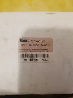 VOLT/10AMP 600VSOCKET RELAY
