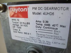 DC GEARMOTOR 12