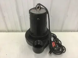1-1/2 HP SEWAGE