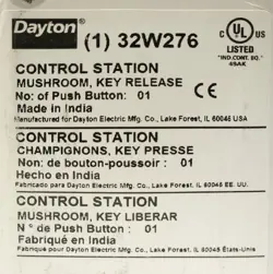PUSHBUTTON CONTROL