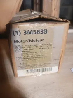 NEW DAYTON MOTOR 3M563B 1/140HP 1550RPM 115V