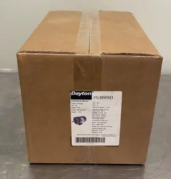 DAYTON 20VD21 MOTOR 1/4 HP 56 FRAME 3PH 1725 RPM NEW IN BOX! FREE SHIPPING!