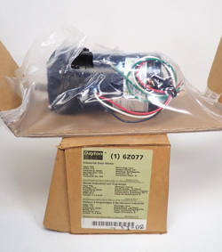 DAYTON 1/20HP PSC AC GEARMOTOR 6Z077 115VOLT 1PH 16.7 RPM