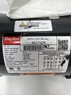 INDUSTRIAL MOTOR HP