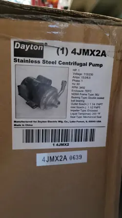 4JMX2A CENTRIFUGAL