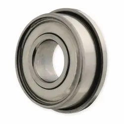 DAYTON 1ZGE3 FLANGED RAD BALL BEARING,R8,1/2 IN BORE 1ZGE3