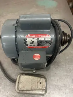 DAYTON 5K263L MOTOR WITH PEDAL SPEED CONTROL