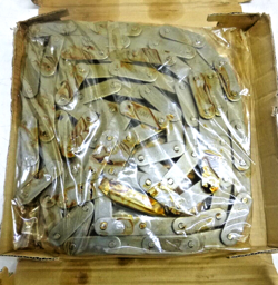NEW DAYTON ROLLER CHAIN, C2060H, 1 STRANDS, STEEL, 1-1/2
