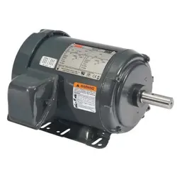 DAYTON 2NKX4 THREE-PHASE GENERAL PURPOSE MOTOR, 1 HP, 143-5T/56HZ FRAME,