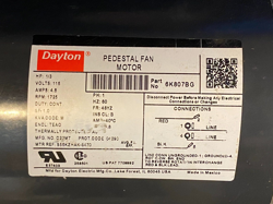 DAYTON PEDESTAL FAN