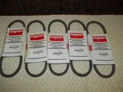 DAYTON PREMIUM V-BELT 2L378G / LOT OF 5 V-BELTS