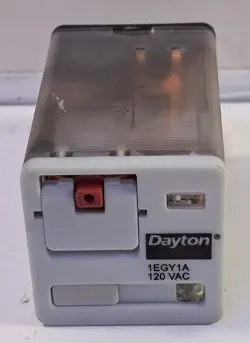1 USED DAYTON 1EGY1A 120VAC RELAY ***MAKE OFFER***