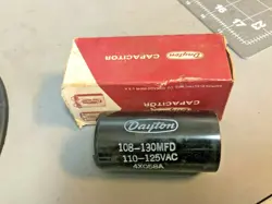 CAPACITORS 108-130MFD