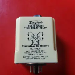 DAYTON 5X828 TIME DELAY RELAY