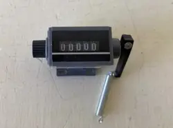 DAYTON 6X157A MECHANICAL COUNTER, 5-DIGIT, MANUAL RESET NEW NO BOX