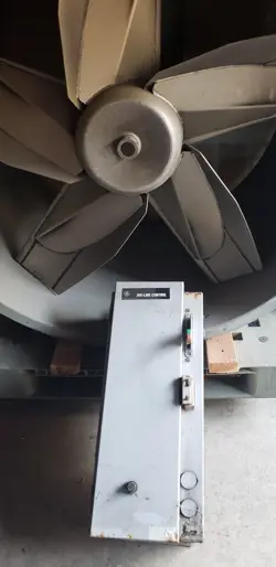 GRAINGER DAYTON TUBE AXIAL FAN ASSEMBLY (7F883) W/10 HP 3 PHASE MOTOR
