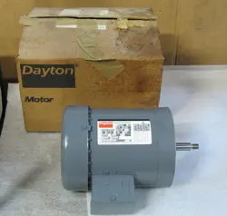 NEW DAYTON MOTOR 3N723 1/2 HP 3450RPM 208-220/440V 3PH 56J FRAME