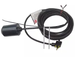 DAYTON 6PNV5 TETHER FLOAT,PIGGYBACK,230VAC 6PNV5