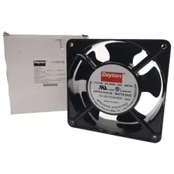 DAYTON 4WT46 AXIAL FAN, 115VAC 0.24-0.26A, 115CFM, 2700/3100RPM, 20/22W