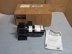 DAYTON SPLIT PHASE AC GEARMOTOR 2Z841A 1/15 HP 115V 38TORQUE 16.1:1 RATIO 1PH