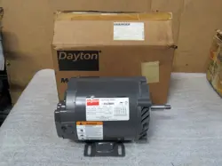 NEW DAYTON JET PUMP MOTOR 3N088H 3/4 HP 3450RPM 208-220/440V 3PH 56J FRAME