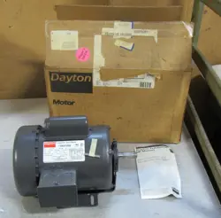 NEW DAYTON CAPACITOR START MOTOR 5K410W 1/4 HP 1725RPM 115/230V 1PH 56 FRAME