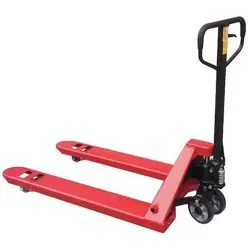 DAYTON 32HD11 PALLET JACK,5500 LB.,QUIET,STEEL,RED