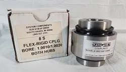 JOYCE DAYTON FLEX-RIGID COUPLINGS 08S100F100RS BORE 1.0010/1.0020