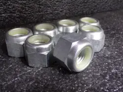 (LOT OF 7) DAYTON LOCKING NUT: MFR PART # GHH038 (G)