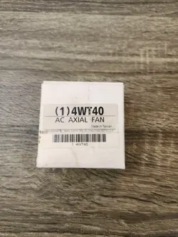 FOR DAYTON 4WT40 AC AXIAL FAN 115V 0.13A 50/60HZ 12 W