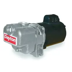 DAYTON 4UA75 SELF PRIMING CENTRIFUGAL PUMP, 2 HP, 115/230V AC, 1 PHASE, 72 FT