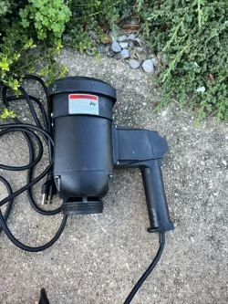 DRUM TRANSFER PUMP DAYTON 5UWF1  HAND OPERATED 11/10 HP MOTOR 0.8 HP ODP 115V 1