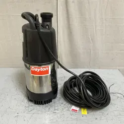 DAYTON 4LA44 PLUG-IN UTILITY PUMP 1 1/4HP