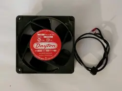 DAYTON 4C549 AXIAL FAN 115V, 100 CFM, 3000RPM, 0.20A, 15W, USED, WARRANTY