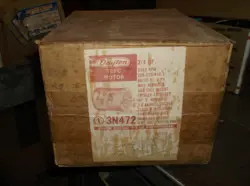NIB DAYTON 3N472 MOTOR 3/4HP 3450 RPM 208-220/440V 50/60HZ TEFC 56C (382)