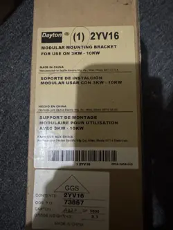 DAYTON MODULAR MOUNTING BRACKET