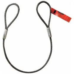 DAYTON 1DND9 SLING,WIRE ROPE,4 FT.
