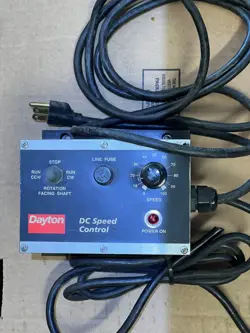 GREAT CONDITION DAYTON 2Z846D DC MOTOR SPEED CONTROLLER  HP 3/4, 90 VDC 115 V AC