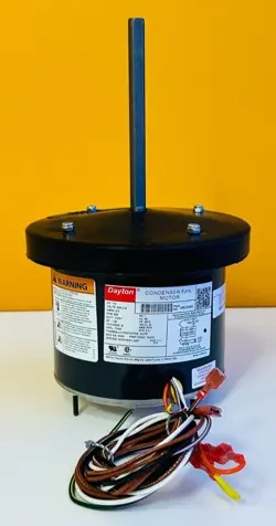 DAYTON 4M226BG 1/4 HP, 825 RPM, 208-230 V, 2 A, CONDENSER FAN MOTOR. TESTED!