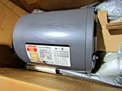 🔥NEW DAYTON 1 HP 2 SPEED ELECTRIC AC MOTOR 56 FRAME 3Ø 3450/2850 208-220/440VAC