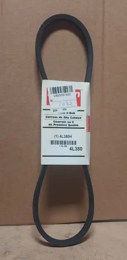 DAYTON #4L380H V-BELT (38” OUTSIDE LONG, 1/2” TOP WIDE, .313” THICK) M111