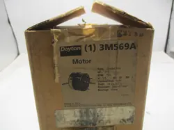 NEW DAYTON 3M569A SHADED POLE MOTOR 1/5HP 115V 1550RPM