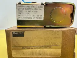 😎😎NEW😎😎 DAYTON 6X543 SOLENOID 120VOLT AC, 50/60 HZ, 17-12 WATTS